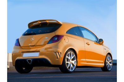 Спойлер на крышку багажника OPC / VXR Look на Opel Corsa D 3D